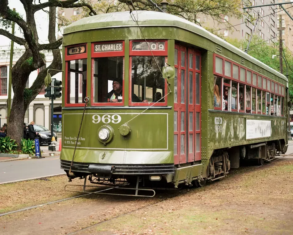 5. Ride the St. Charles Streetcar