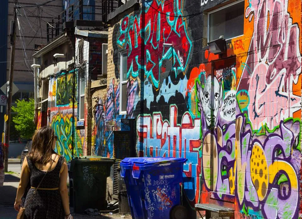 9. Experience Graffiti Alley