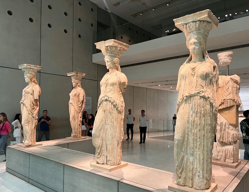 Acropolis Museum and Lunch in Plaka