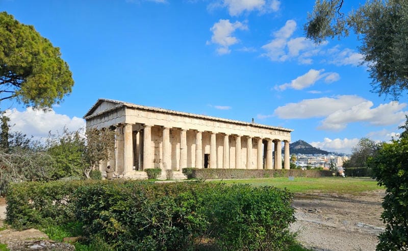 Ancient Agora and Temple of Hephaestus