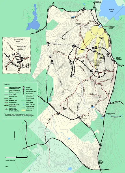 Climbing Wachusett Mountain State Reservation