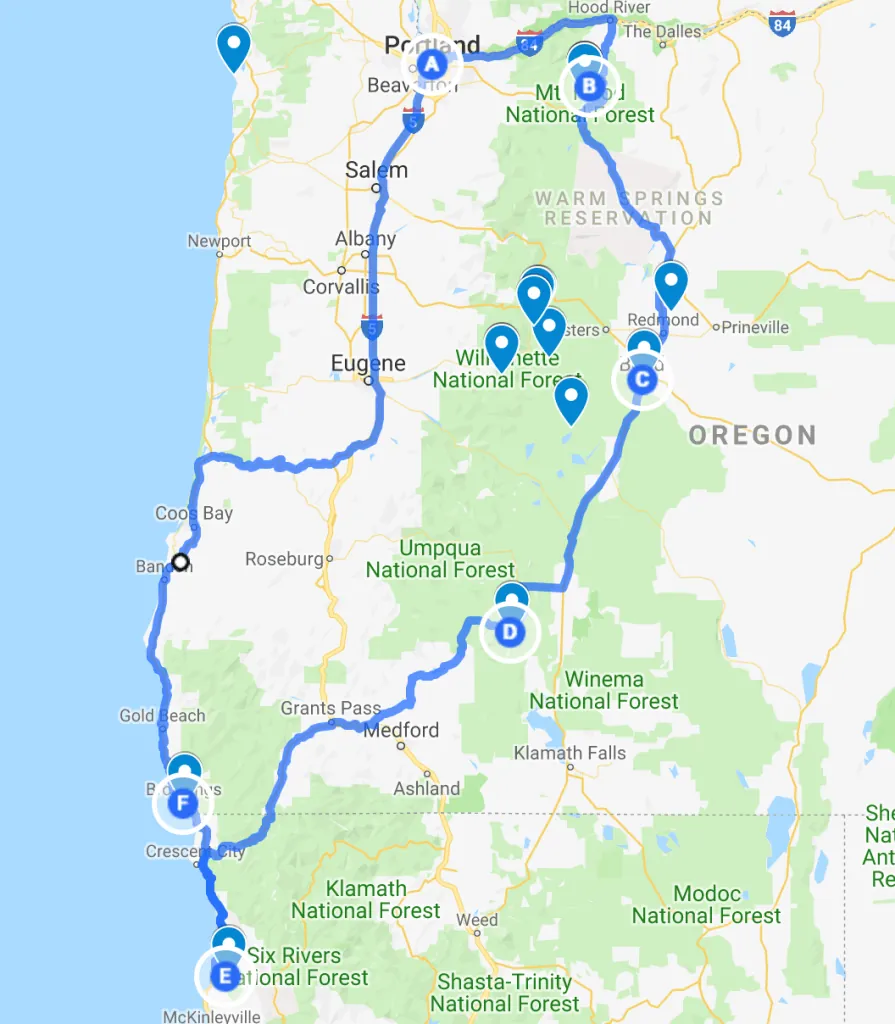 Day 3: Mount Hood to Bend