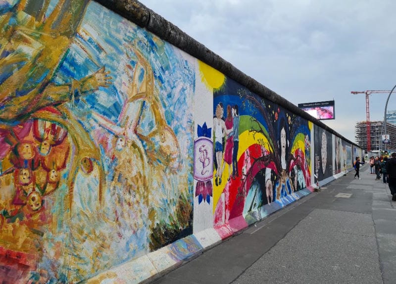 East Side Gallery and Berlin Wall Memorial