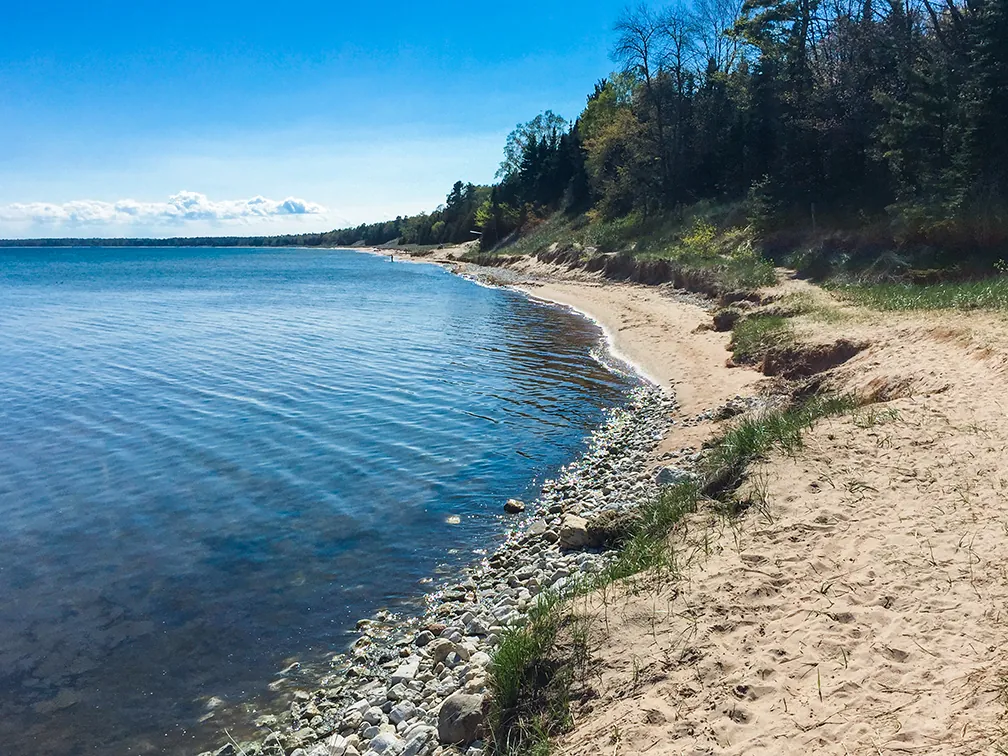 Explore Whitefish Dunes State Park