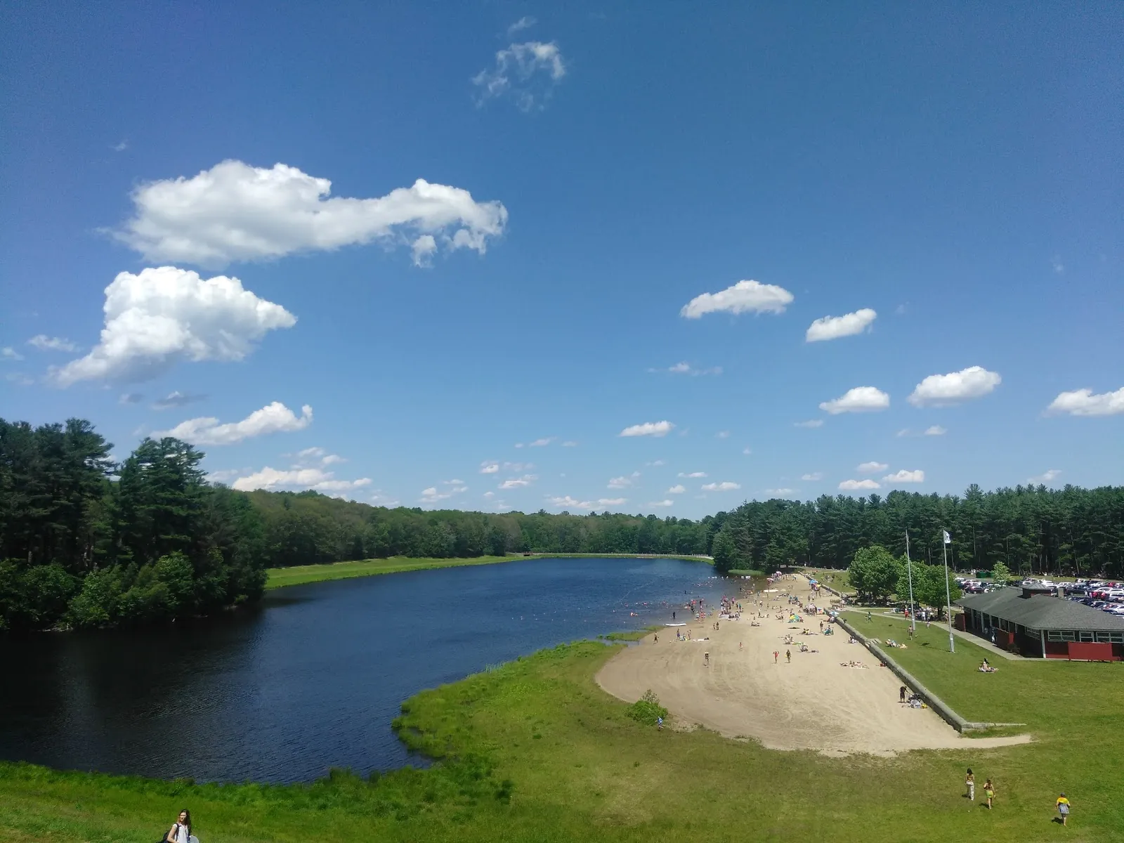 Hiking Hopkinton State Park