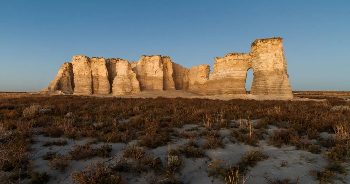 Marvel at Monument Rocks National Landmark