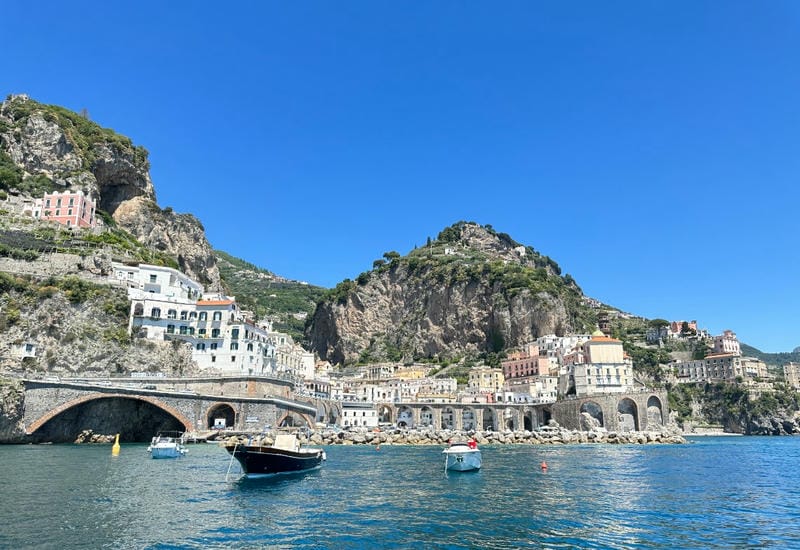Arrival and Positano Exploration