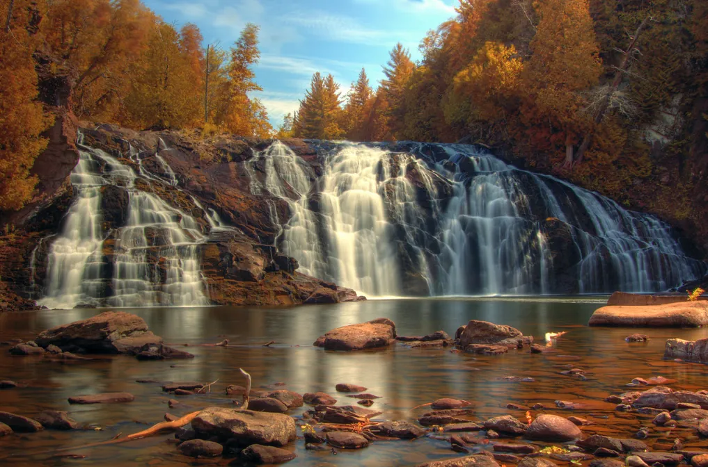 Potato River Falls: Secluded Beauty