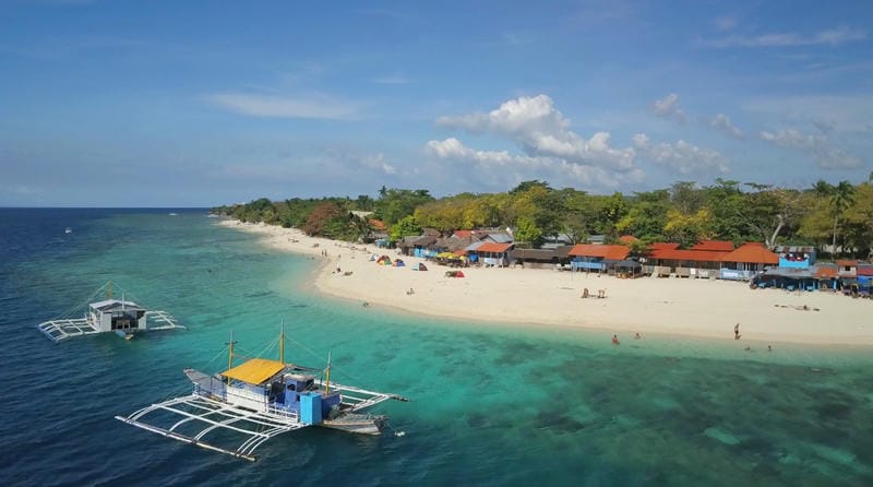 Relaxation at White Beach