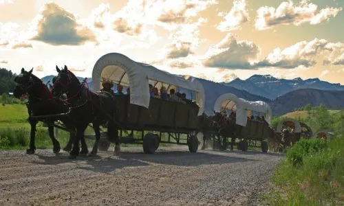 Take a Historical Journey on a Chuckwagon Dinner Ride