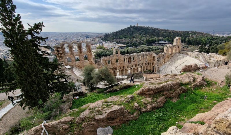 The Acropolis and Surrounding Landmarks