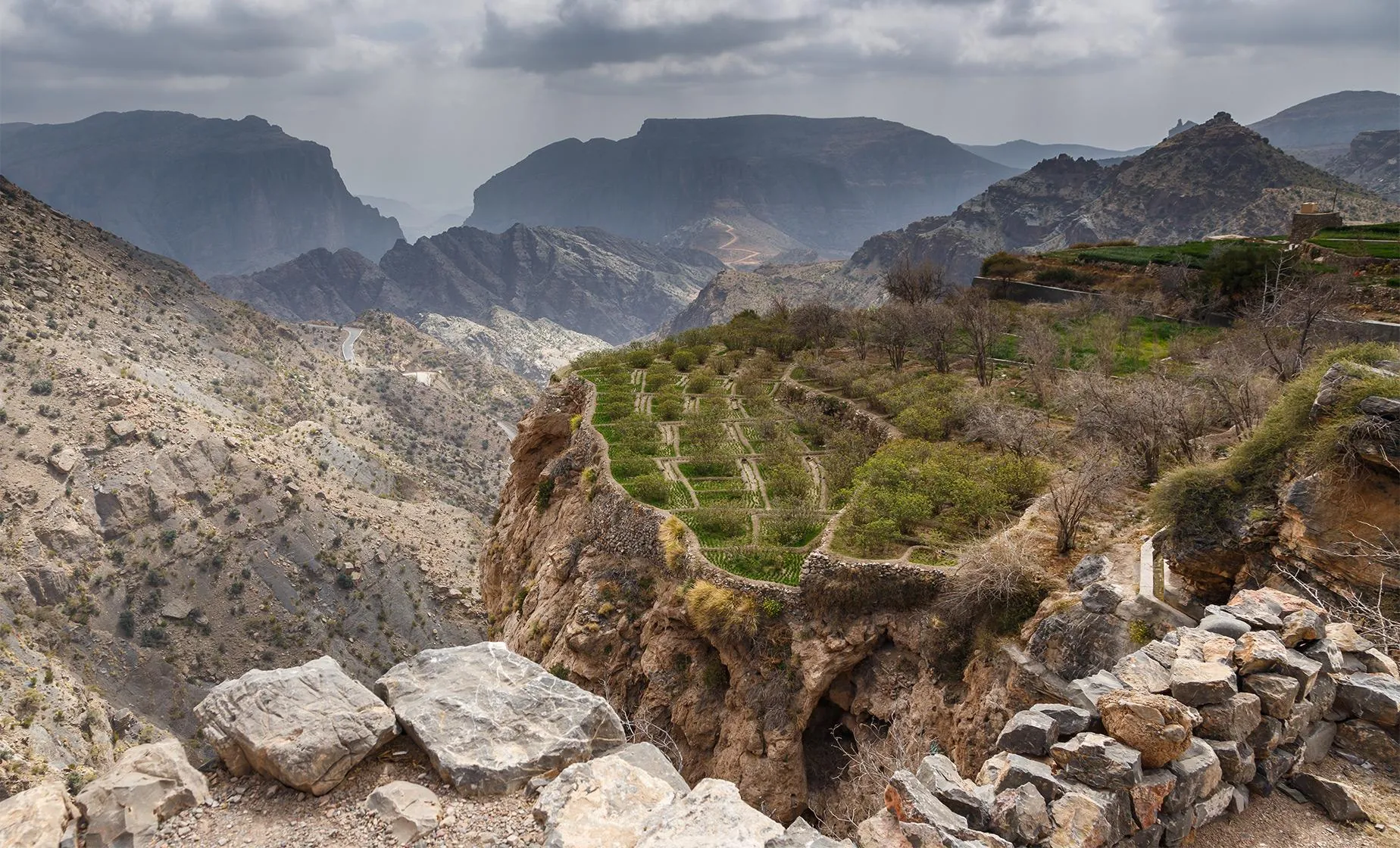 Trekking Jebel Akhdar on Day 4