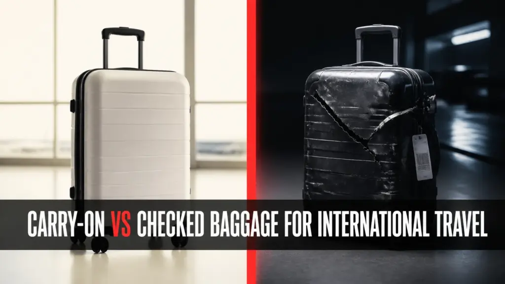 Carry-On vs Checked Baggage for International Travel carry on vs checked baggage for international travel