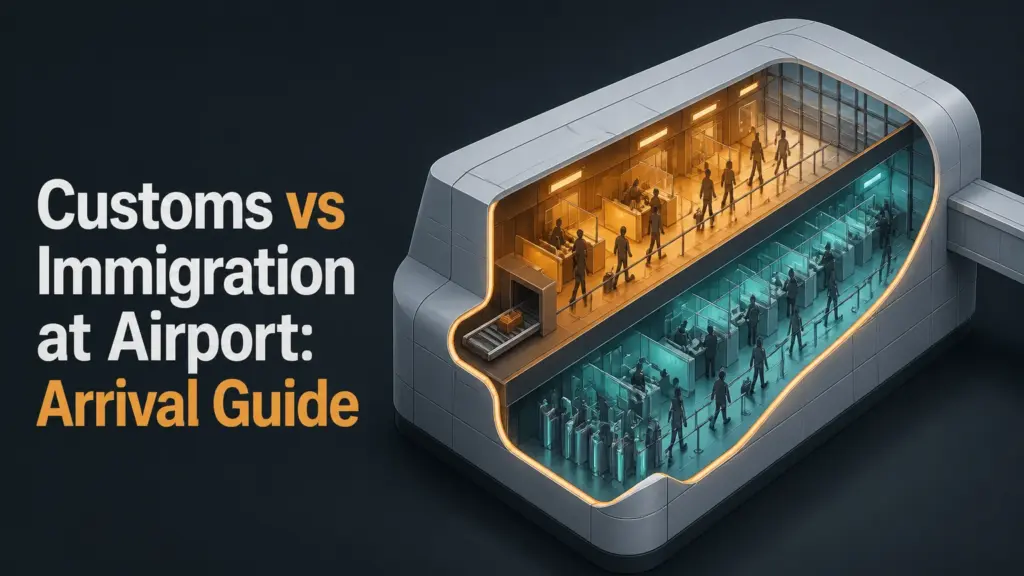 customs vs immigration at airport