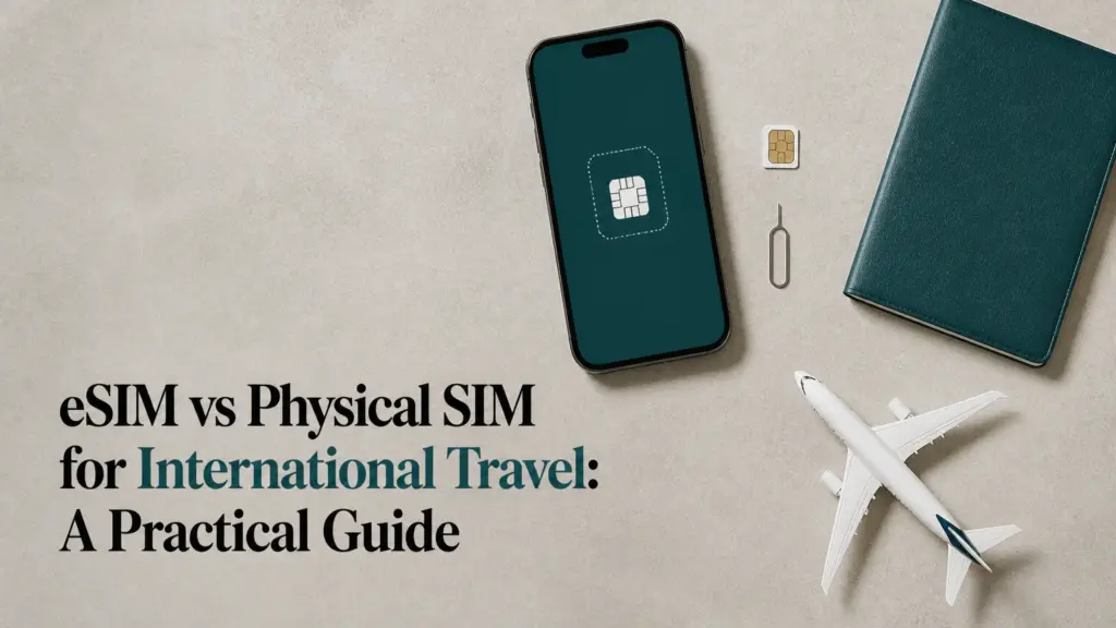 esim vs physical sim for international travel