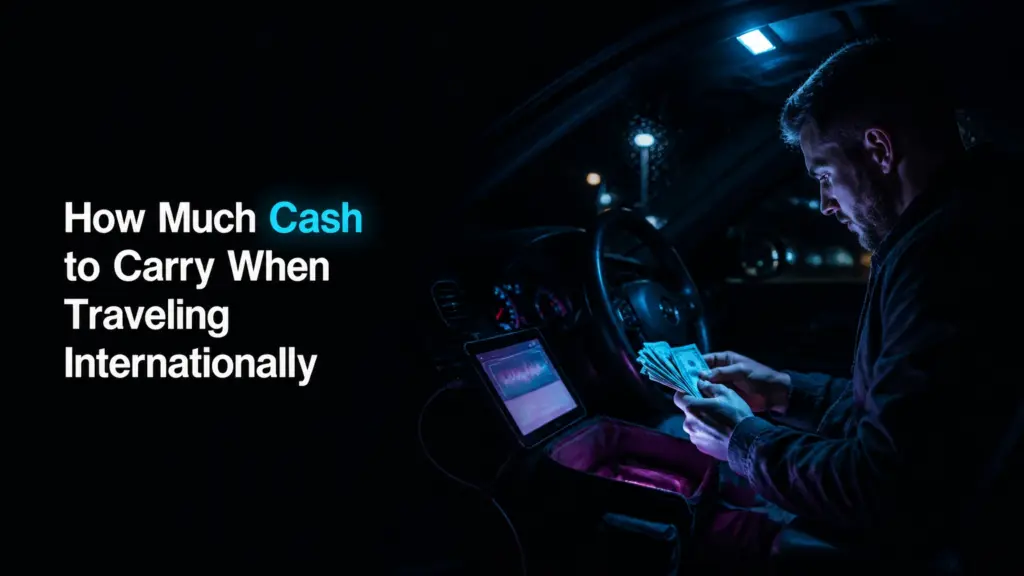 how much cash to carry when traveling internationally