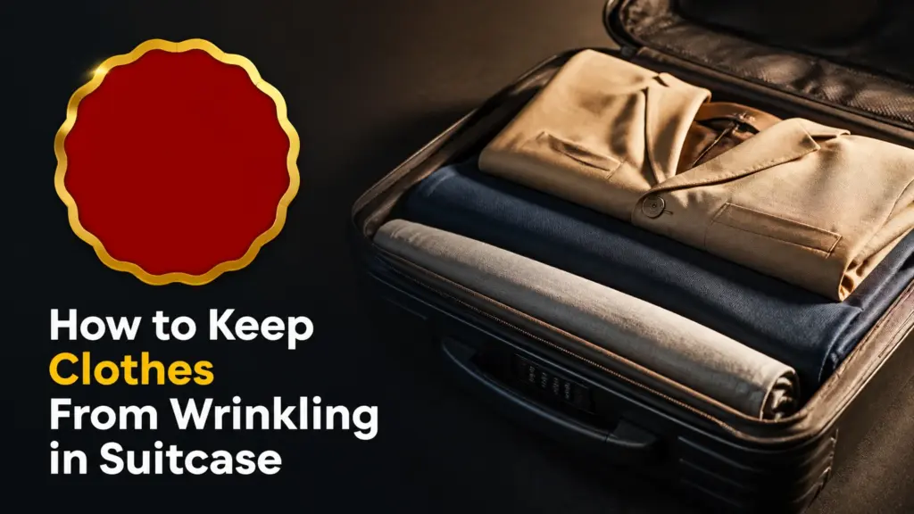 how to keep clothes from wrinkling in suitcase
