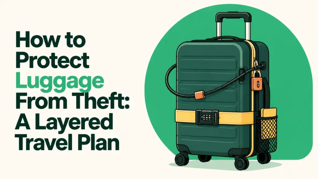 How to Protect Luggage From Theft: A Layered Travel Plan how to protect luggage from theft