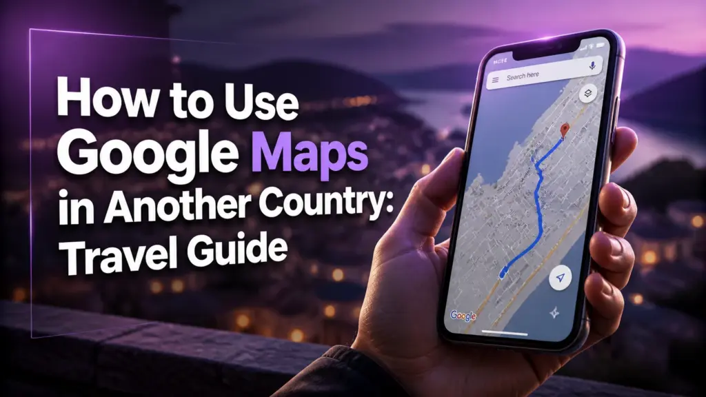 How to Use Google Maps in Another Country: Travel Guide how to use google maps in another country