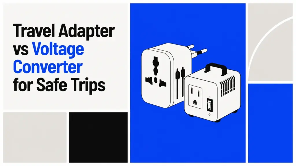 Travel Adapter vs Voltage Converter for Safe Trips travel adapter vs voltage converter