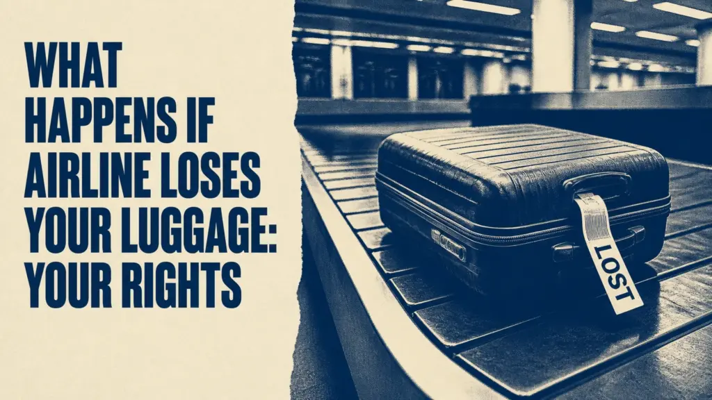 what happens if airline loses your luggage