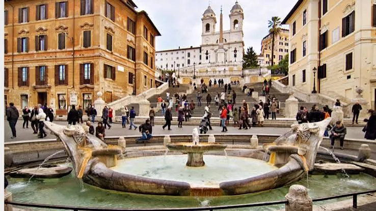 Arriving In Rome